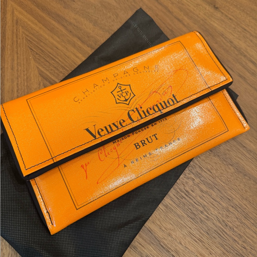 Kent Stetson Veuve Cliquot Clutch